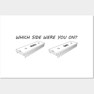 6502 and Z80: Which Side Were You On? Posters and Art